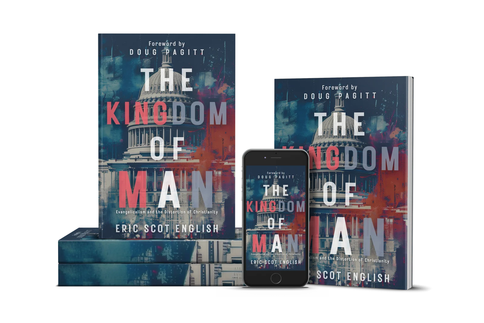 The Kingdom of Man in paperback, hardcover and ebook editions
